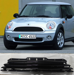 Black Show Grill 51117317264 Compatible With Mini Cooper Clubman - R55 And Hardtop - R56 (2007-2013) Tag No.2
