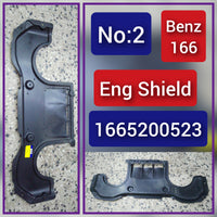Radiator Support Splash Shield 1665200523 Compatible With MERCEDES-BENZ GLE W166 & GL W166 & GLS W166 Tag No.2