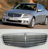 Show Grill Compatible With Mercedes Benz C-CLASS W204 T-1 OLD (3: Lines) Tag 2