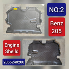 Rear Engine Splash Shield 2055240200 Compatible With MERCEDES-BENZ C-CLASS W205 Tag No.2