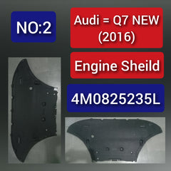 Engine Cover Undertray 4M0825235 Compatible With AUDI Q7 4M Tag No.2