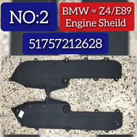 Engine Sheild Guard 51757212628 Compatible with BMW Z4 E89 Tag No.2