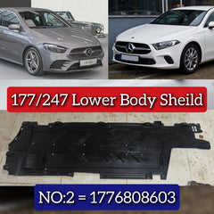 Lower Body Sheild 1776808603 Compatible With Mercedes Benz Tag No.2