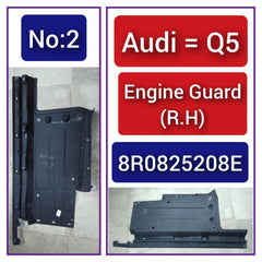 Floor Pan Splash Shield Right 8R0825208C 8R0825208E Compatible With AUDI Q5 8RB Tag No.2