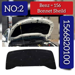 Engine Insulation Mat under tray Cover shield 1566820100 A1566820100 Compatible With Mercedes Benz GLA-CLASS W156 Tag No.2