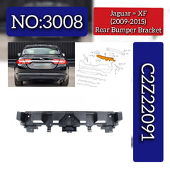 Rear Bumper Bracket C2Z22091 Compatible With Jaguar XF (2009-2015) Tag No.3008