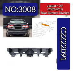 Rear Bumper Bracket C2Z22091 Compatible With Jaguar XF (2009-2015) Tag No.3008