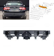 Rear Bumper Bracket C2Z22091 Compatible With Jaguar XF (2009-2015) Tag No.3008