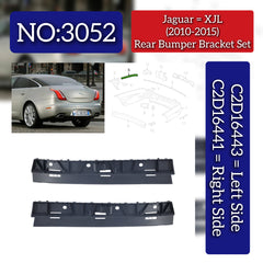 Rear Bumper Inner Bracket Left C2D16443 Right C2D16441 Compatible With Jaguar XJL XJR Tag No.3052