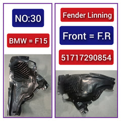 Front Right Fender Liner 51717290854 Compatible With BMW X5 F15 Tag-FE-30