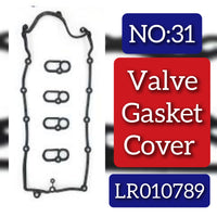 Tappet Cover Packing (Engine Valve Cover Gasket) LR010789 C2D3525 Compatible With LAND ROVER RANGE ROVER III (L322) & RANGE ROVER IV (L405) & RANGE ROVER SPORT I (L320) & RANGE ROVER SPORT II (L494) Tag No:31