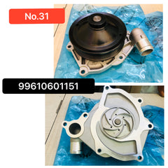 Water Pump 99610601151 99610601152 99610601153 99610601154 99610601155 Compatible With PORSCHE 911 (997) Tag No.31