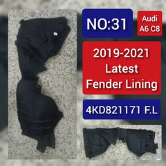 Front Left Fender Liner 4KD821171 Compatible With AUDI A6 C8 4K Tag-FEA-31