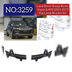 Fog Lamp Bracket Compatible With Land Rover Range Rover Vogue - L405 (2013-2017) Tag No.3259