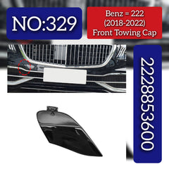 Front Towing cap 2228853600 Compatible With Mercedes-Benz S-Class (W222) Tag No.329