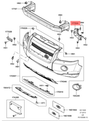 Front Bumper Bracket Right LR002151 & Left LR002150 Compatible With Land Rover 2/ Free Lander 2 - L359 (2009-2015) Tag No.3351