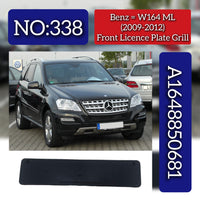 Front Licence Plate Grill 1648850681 Compatible With Mercedes Benz 164 (2009-12) Tag No.338