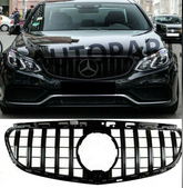 GTR Black Show Grill Compatible With Mercedes Benz E-CLASS W212 T-2 Tag 33