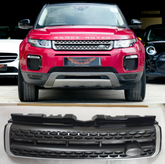 Grey + Black Show Grill Compatible With Land Rover Range Rover Evoque (L538) (2016-2019) Tag No.33