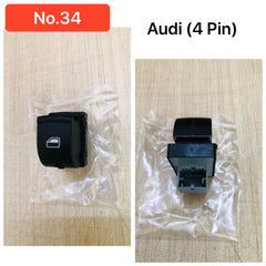 Power Window Switch 8ED959855 Compatible With Audi A4 Tag No.34
