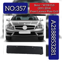 Front Licence Plate Grill 2188853281 Compatible With Mercedes Benz W218 (2011-18) Tag No.357