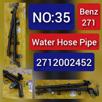 Coolant Hose Pipe 2712002452 2712002450 2712002652 A2712002450 A2712002452 A2712002652 For Mercedes C-CLASS W204 & E-CLASS W212(2012 - 2015) Tag-H-35