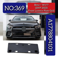 License Plate Grill 1778804101 A1778804101 Compatible With Mercedes Benz W177 (2019-23) Tag No.369