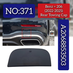 Rear Towing Cap A2068853503 Compatible With MERCEDES-BENZ C-CLASS (W206) Tag No.371