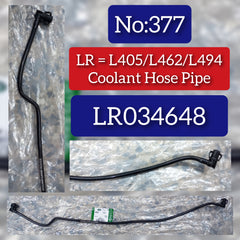 Radiator Water Hose Pipe LR034648 Compatible With LAND ROVER & DISCOVERY V (L462) & RANGE ROVER IV (L405) & RANGE ROVER SPORT II (L494)
