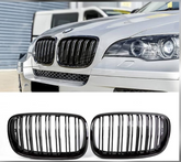Black Kidney Grill Set 51137367421 Compatible With BMW X3 F25 Tag 37