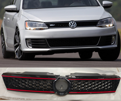 Front Bumper Show Grill 5C6853653A Compatible With Volkswagen For JETTA Tag No.3