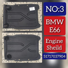 Underfloor Coating Center 51717037904 Compatible with BMW 7 Series E65 E66 E67 Tag No.3