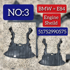 Under Hood shield 51752990575 Compatible with BMW X1 (E84) Tag No.3