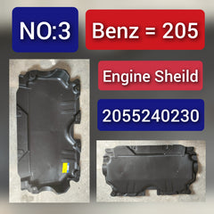 Engine Splash Shields Rear Side 2055240230 Compatible With MERCEDES-BENZ C-CLASS W205 Tag No.3