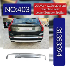 Rear Lower Bumper Spoiler 31353394 Compatible With VOLVO Volvo XC90 & VOLVO XC90 I (275 No :- 403