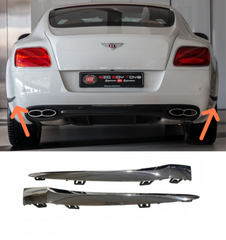 Rear Bumper Chrome Left 3W3807819B & Right 3W3807820B Compatible With Bentley GT (2012-2015) Tag No.403