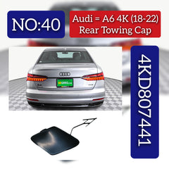 Rear Towing Cap 4KD807441 Compatible With Audi A6 4K (2018-22) Tag-40