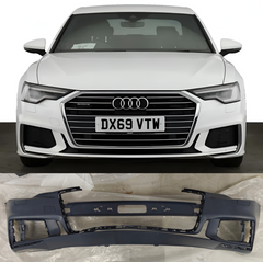 Complete Front Bumper 4KD807065B Compatible With AUDI A6 4K S-Line (2019-2025) Tag No.41