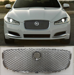 Full Chrome Show Grill C2D47215 Compatible With Jaguar XJL (2010-2015) Tag No.41