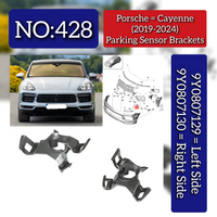 Parking Sensor Bracket Set Right 9Y0807130 & Left 9Y0807129 Compatible With Porsche Cayenne (2018-2020) Tag No.428