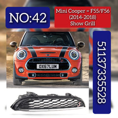 Show Grill 51137335528 Compatible With Mini Cooper (F55/F56) (2014-2018) Tag No.42