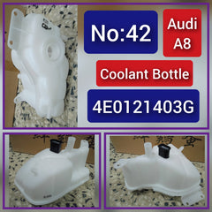 Coolant Bottle 4E0121403G 4E0121403C For AUDI A8 S8 D3 6.0L W12 Tag-B-42