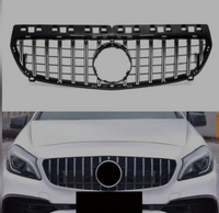 GTR Silver Show Grill Compatible With Mercedes Benz A-Class W176 (2012-2016) Tag 23