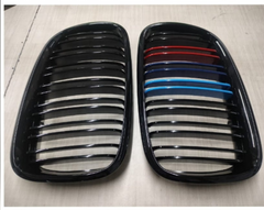 Kidney Grill Set 51137185224 (R.H/L.H) 14:Line Compatible With BMW X5 E70 Tag 44