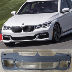 Complete Front Bumper 51118064752 Compatible With BMW 7 Series (G12) (2016-2019) Tag No.474
