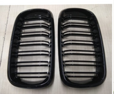 Kidney Grill Set Black Color 14: Line 51137294485 (R.H/L.H) Compatible With BMW X5 F15 Tag 48
