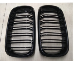 Kidney Grill Set Black Color 14: Line 51137294485 (R.H/L.H) Compatible With BMW X5 F15 Tag 48