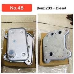 6111880301 Oil Cooler for 02-15 Mercedes Benz C-CLASS W203 W204 & E-CLASS W211 Tag-O-48