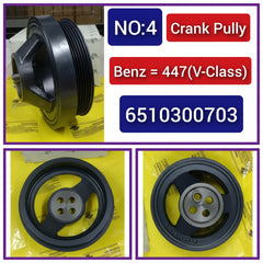 Crankshaft Pulley 6510300703 A6510300703 Compatible With MERCEDES-BENZ V-CLASS (W447) Tag-CP-04
