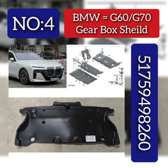 Gear Box Sheild 51759498260 Compatible With BMW G60/G70 Tag No.4